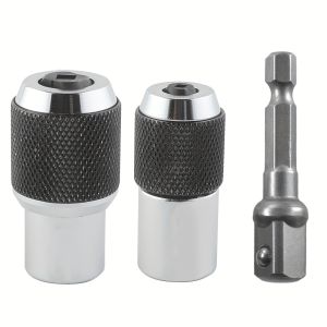 Bộ Dụng Cụ Taro 3 Món Với Bộ Chuyển Đổi Đầu Taro 3/8" Dụng Cụ Tháo Lắp Taro Dụng Cụ Tháo Vít Bộ Taro Và Khuôn Kim Loại