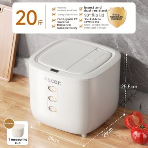 SHUQUE | Food-safe Anti-moth Moisture-proof Sealing Rice Bin