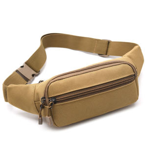 Oxford Cloth Sports Waist Bag Waterproof Wear-resistant for Men And Women Worksite Mobile Phone Waist Pack Fitness Running Travel