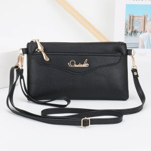 กระเป๋าสะพายข้างหนังแท้สำหรับผู้หญิง กระเป๋าสะพายข้างขนาดเล็ก กระเป๋าสะพายไหล่ข้างเดียวสำหรับผู้หญิงวัยกลางคน กระเป๋าสะพายข้างสุดเก๋สำหรับแม่