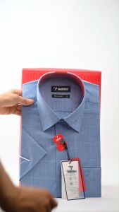 Áo sơ mi tay ngắn Vĩnh Tiến