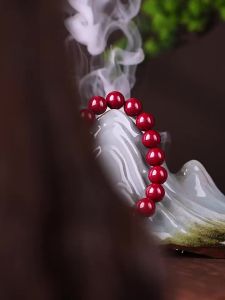 JIZHAOTANG | Cinnabar Beads Bracelet DIY Single Round Bead