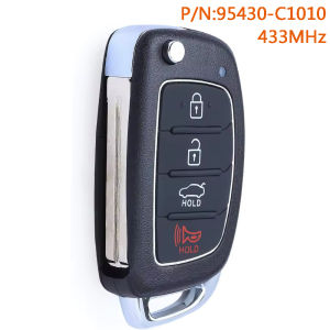 KEYECU 95430-C1010 Remote Car Key Fob for Hyundai Sonata 2014 2015 2016 2017 2018 TQ8-RKE-4F16 5074A-RKE4F16 433MHz