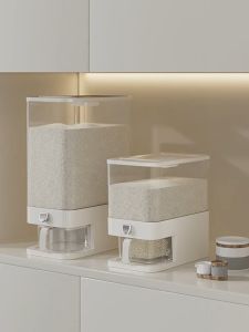 SaveMall 10KG Tempat Beras Multifungsi Dengan Indikator Tanggal & Dispenser