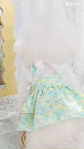 Váy hoa nhí mùa mè cho chó nhỏ- mèo