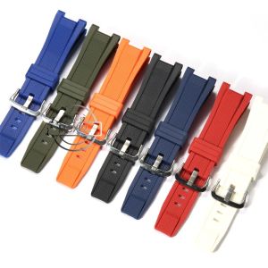Resin Strap Suitable for Casio G-shock GST-B100 GST-210 GST-W300 Mens Sports Waterproof Silicone Watch Band Bracelet