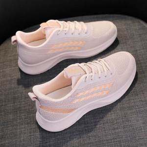 Womens Square Dance Shoes Breathable Soft Bottom Mesh Surface Summer New Style Sport Shoes for Ghost Step Dancing