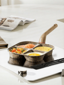 Amercook | Egg Cooking Wonder Non-Stick Breakfast Pan 4-Hole