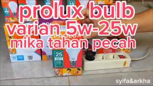 Lampu LED PROLUX Garansi 1 tahun Lampu LED PRO LUX 5W 7W 10W 15W 18W