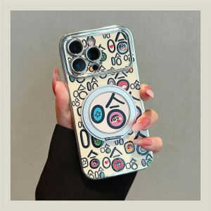 CuteLittleDogStandsPhoneCaseFor iPhones17/16/15/14promaxNova5/5N/5ZNewHar borPura80/70DyedMate70-2mmProtectionShell