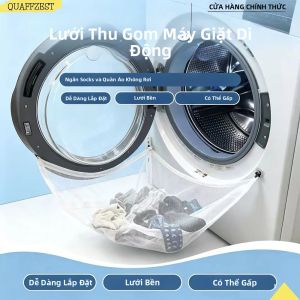 Túi Lưới Đựng Đồ Giặt Chống Rơi Gấp Gọn Được Dùng Cho Máy Giặt Cửa Trước Có Thể Tái Sử Dụng Kiểu Dáng Hiện Đại