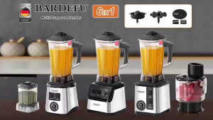 Multi Functional Food Processor Juicer Machine Pulverizer Kitchen Food Processing Machine Mixer Grinder Ice Crusher Stainless Steel Machine