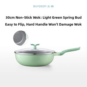 BUYDEEM | Ceramic Non-Stick Frying Pan Electromagnetic