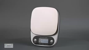 Electronic Digital Kitchen Scale Clear Bright LCD Easy to Read Display Multi Unit Conversion Stainless Steel Durable Waterproof High Quality Accuracy Easy to Clean Penimbang Dapur Digital Paparan LCD Jelas Terang Mudah Dibaca Tahan Lama Mudah Dibersih