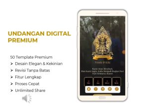 undangan pernikahan digital wedding web murah aesthetic