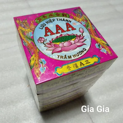 (Lốc 5 hộp)Nhang khoanh AAA thơm trầm hương 24 giờ Lưu Hiệp Thành/Nhang vòng thơm cháy 24 giờ