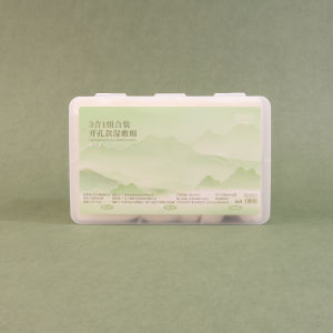 Three-In-One Stretchable Facial Masking Cotton Pads Hole Design Makeup Remover Cotton Swabs for Skin Care And Beauty Tools