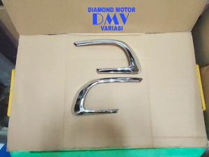 Garnish List Cover Ring Foglamp Chrome Bemper Depan Toyota Grand New Innova 2014 Sampai 2015
