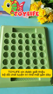 Cờ lật hai người chơi luyện trí nhớ cho bé cờ lật ghi nhớ cờ trí nhớ màu sắc thông minh cho trẻ em