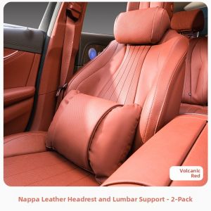 WEISHIJIE | Nappa Leather Car Neck Pillow