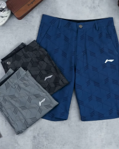 Quần Li - Ning Họa Tiết Lục Giác Thanh Lịch Mặc Mát Không NhănCo Giãn Cực Êm -Không Nóng