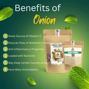 NanaysBest Crispy Fried Onion Shallots 1 Kilo | 500 Grams | 250 Grams Crispy Fried Shallots & NanaysBest Onion Powder 100 Grams