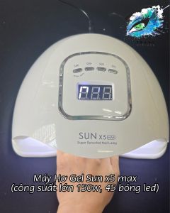 Máy Hơ Gel Sun X5 max (công suất lớn 150w 45 bóng led)