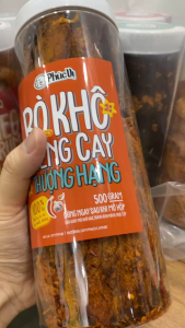 Bò Khô Miếng Cay Thuợng Hạng [500 Gram]