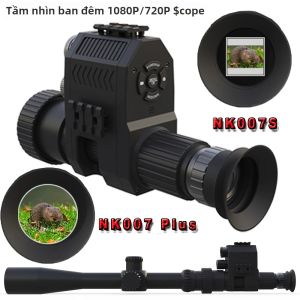 Ống Nhòm Đơn Thị Hồng Ngoại Kỹ Thuật Số Tầm Nhìn Ban Đêm 100-400M Tích Hợp Camera Quay Phim Và Chụp Ảnh Tích Hợp Laser Hồng Ngoại Chức Năng Ngắm Bắn