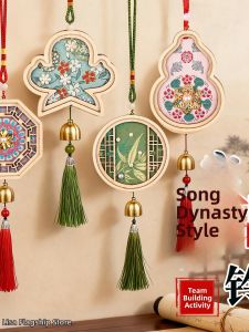 AIERLISHA | DIY Di Sản Ngọc Trai và Lụa Pendant