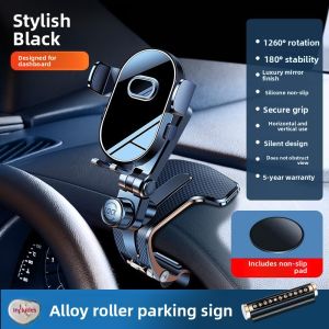 MONLEYTA | Car Mount Phone Holder Navigation Special Anti- shake Support Bracket Dashboard Air Vent Clip Modern Luxury Style Vehicle Accessory