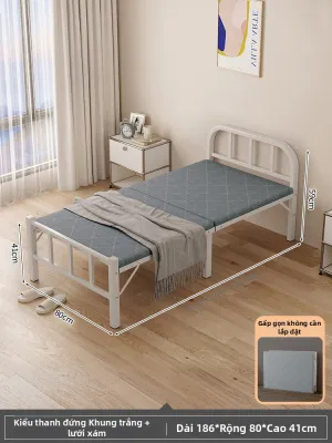 Giường Đơn Di Động Gấp Được 1.2m