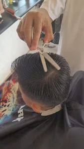 Alat Cukur Rambut Gunting Sasak Stainless / Gunting Sasak Full Stainless Hair Scissors Profesional Salon Barbershop - Gunting Potong Rambut Sasak