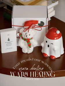 Red Cap Fairy Tale Themed Aromatherapy Candle Gift Box Birthday Gift for Girls Best Friend New Year Christmas Unique Home Decor