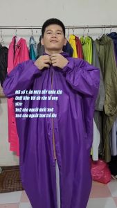 (MIỄN SHIP TOÀN QUỐC) Áo Mưa Bít Dây Kéo Vải Da Cá MẪU MỚI