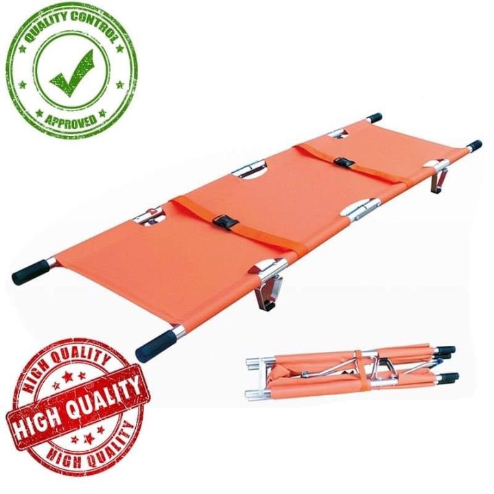 Heavy Duty 2 Fold Portable Stretcher Lazada Ph