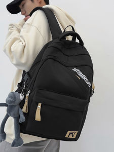 Casual Large Capacity Backpack for High School And College Students Travel School Dual Shoulder Bag Cool Trendy Mens Bag