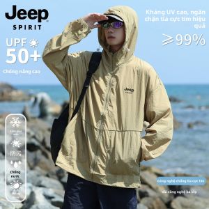 JEEP SPIRIT | Áo Nam Chống Nắng Mỏng Nhẹ