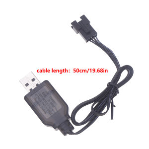 (.) High Quality 7.4V 3.7V X2 SM4P Li-ion Battery Reverse Charging Adapter Electric Toy Car E561 Excavator Charger USB Cable