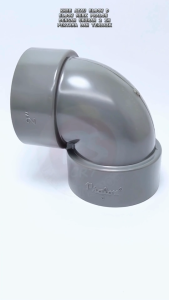 Elbow 2" D Merk Pralon / Knee Siku Sambungan Pipa PVC 90 Derajat / Fitting Pipa PVC Elbow D 2 inch Kuat Presisi Anti Bocor