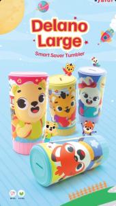 DELANO LARGE CELENGAN TARGET MURAH VIRAL CELENGAN BUKA TUTUP CELENGAN ANAK KARAKTER SOVENIR HADIAH