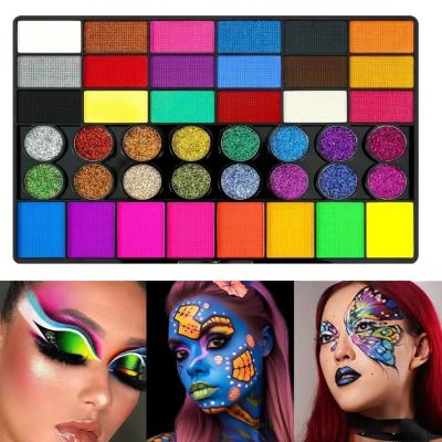 Face Body Painting 42 Warna Body Painting Palette Water Based