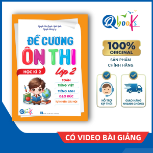 Sách - Đề cương ôn thi - Lớp 2 - Học kì 2 (Qbooks)