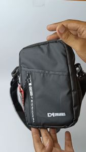 Tas Sling Bag Pria Merk DM | Tas Selempang HP Waterproof | Tas Kalung HP Minimalis