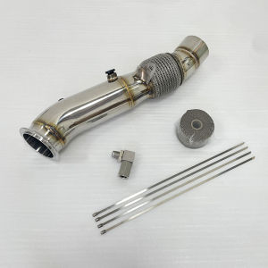 Downpipe 3.5inch for BMW 2010-2015 F06 F07 F10 F11 F12 F13 535i 640i 740Li F01 35iX N55 Turbo Catless Exhaust Down Pipe