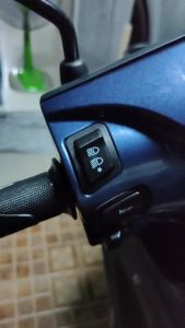 สวิทช์ไฟหน้า 3 สเต็ป เวฟ 125i LED 2023 2024 2025 (ไฟสูง - ไฟต่ำ - ปิดไฟ) แบบตัดต่อสาย - K0322