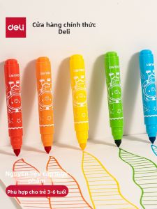 deli | Food-grade Washable Kids Markers 36 Colors