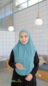 Jilbab Instan Husna Non Pad Bergo Sakinah Jersey Zara Premium