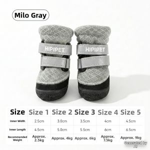 hipidog | Waterproof Dirt-Resistant Soft Bottom Small Dog Shoes