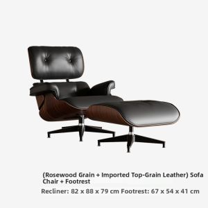 Tide leader | Luxury Office Genuine Leather Swivel Armchair